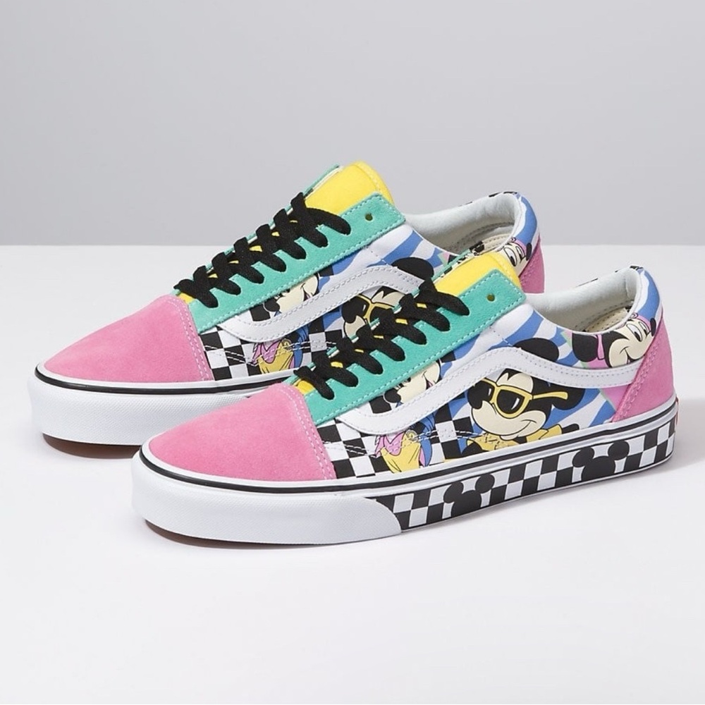 Vans Old Skool Disney 80s Mickey Shoes